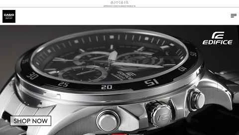 カシオアウトレット公式サイト、カシオ時計英国ウェブサイト