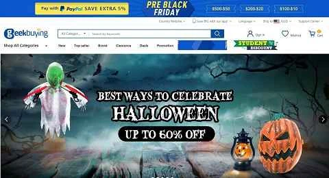 GeekBuying公式サイト - エレクトロニクスモール
