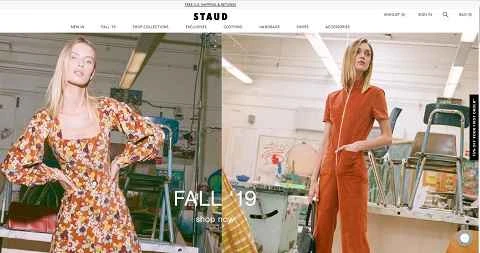 アメリカのファッションブランド「スタウド」のSTAUDは、バケットバッグをオンラインで提供しています。