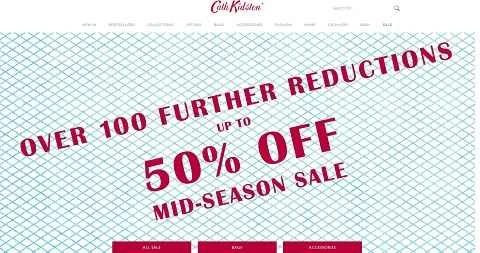 キャス・キッドソン UK ショッピングウェブサイト