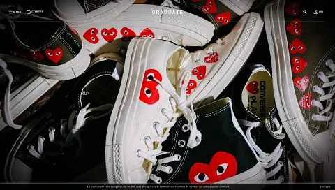 フランスのブランド衣料品オンラインストア「Graduate Store」1ページ目。 Graduate Store 法国品牌服饰购物网站 第1张