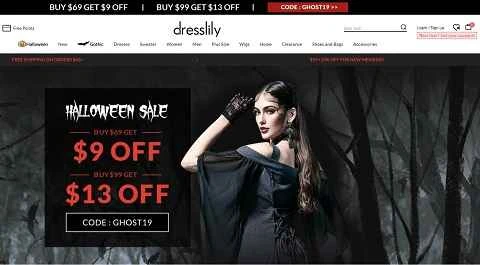 DressLily は、米国のオンライン ファッション アパレルおよびアクセサリーのショッピング ウェブサイトです。