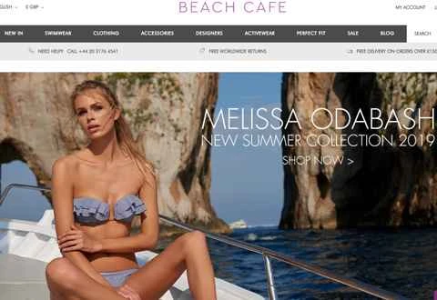 ビーチカフェ - イギリスの水着とビーチウェアブランドのウェブサイト