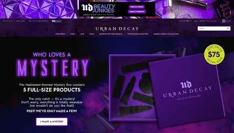 Urban Decay Canada は、アメリカ LA を拠点とする前衛的な化粧品ブランドのカナダのウェブサイトです。