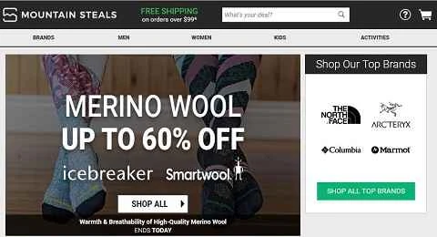 アメリカのアウトドアスポーツブランド「マウンテンスティールズ」
